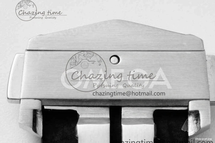 0304 ZipUp Speedmaster Racing Master SS HKF Best Edition Gray Black Dial on Black Rubber Strap A 7811